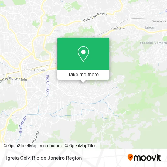 Igreja Celv map