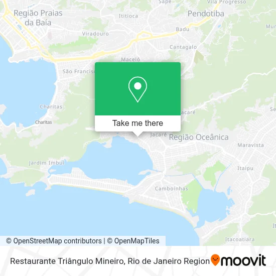 Restaurante Triângulo Mineiro map