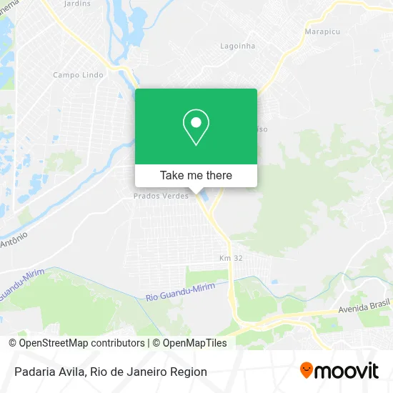 Padaria Avila map