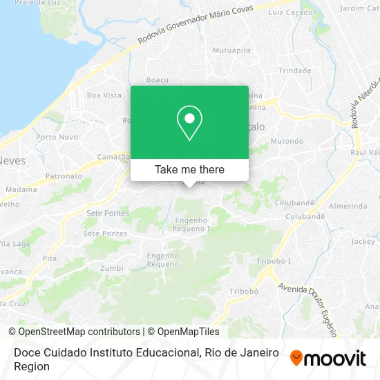 Doce Cuidado Instituto Educacional map