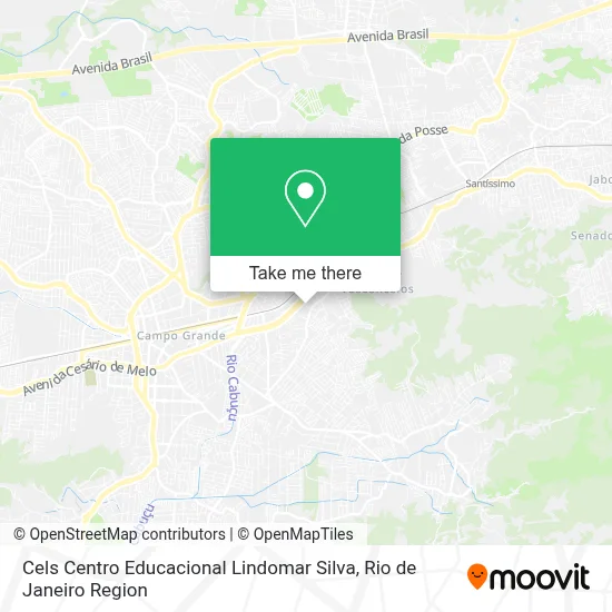 Cels Centro Educacional Lindomar Silva map