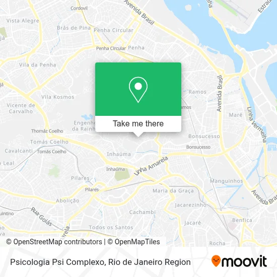 Psicologia Psi Complexo map