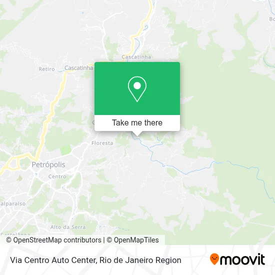 Via Centro Auto Center map
