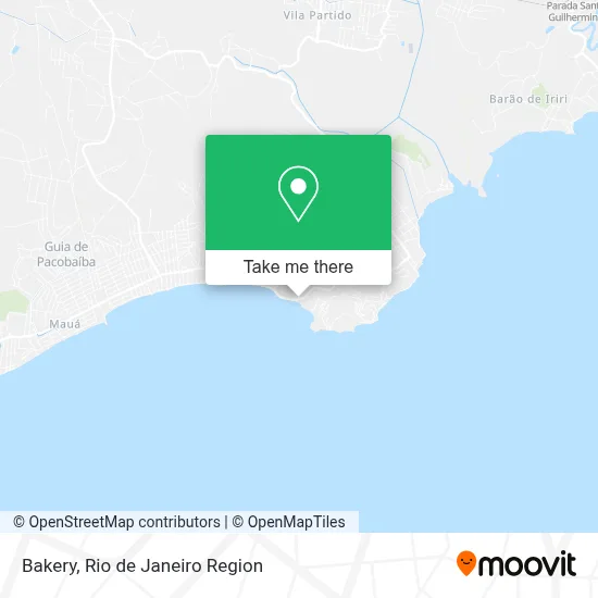 Padaria map
