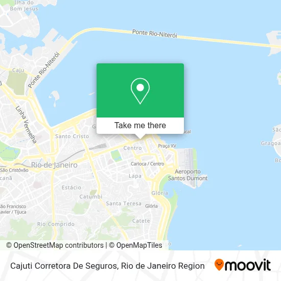 Cajuti Corretora De Seguros map