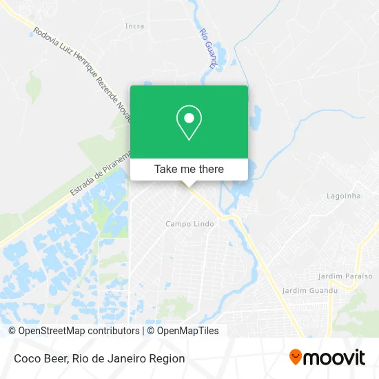 Coco Beer map