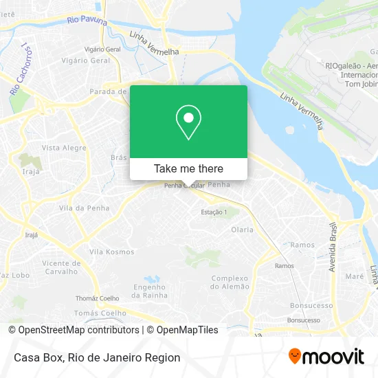 Casa Box map
