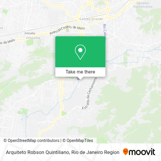 Arquiteto Robson Quintiliano map