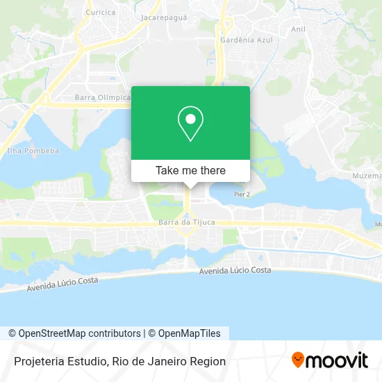 Projeteria Estudio map