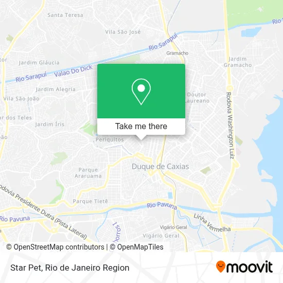 Star Pet map