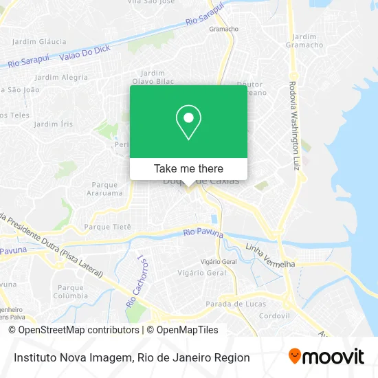 Instituto Nova Imagem map