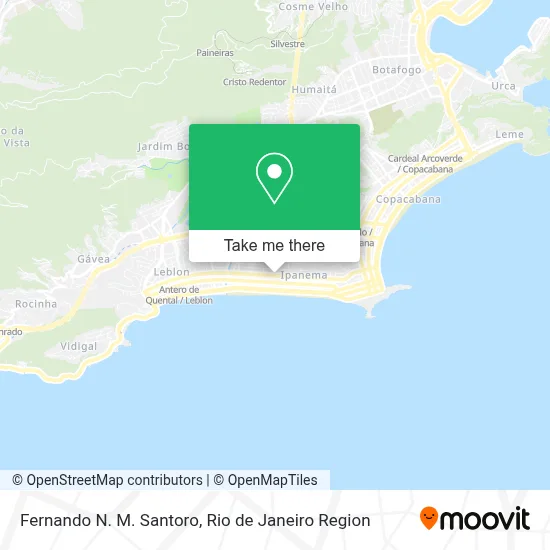 Fernando N. M. Santoro map