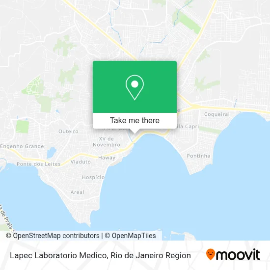 Lapec Laboratorio Medico map