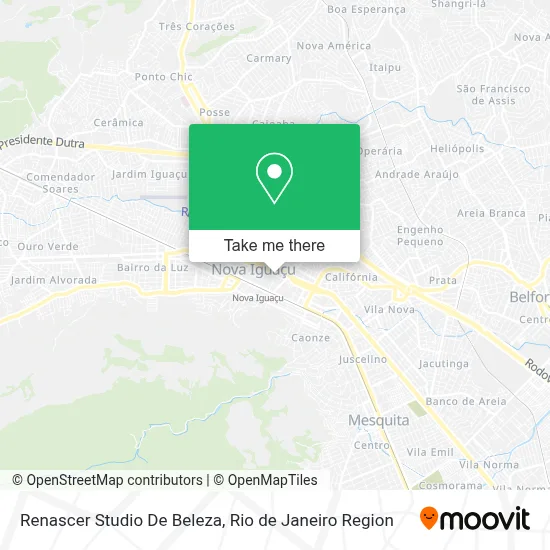 Renascer Studio De Beleza map