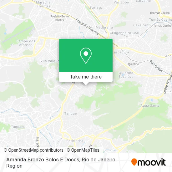 Amanda Bronzo Bolos E Doces map