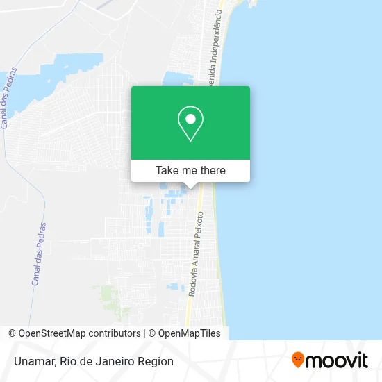 Unamar map