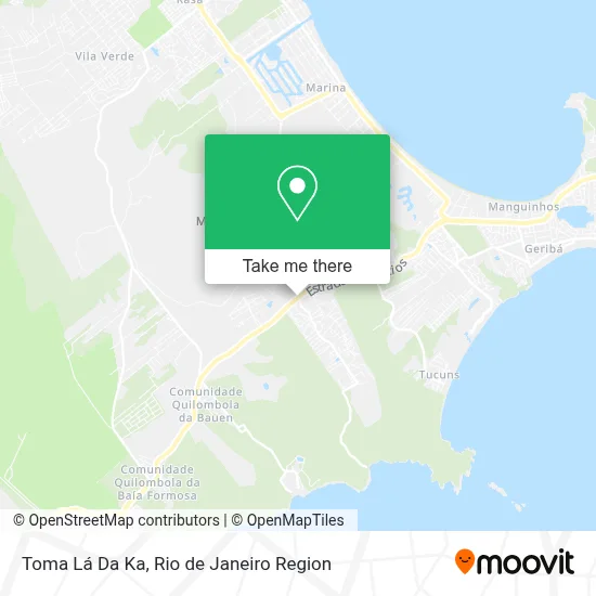 Toma Lá Da Ka map