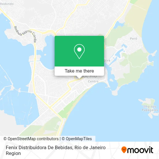 Fenix Distribuidora De Bebidas map