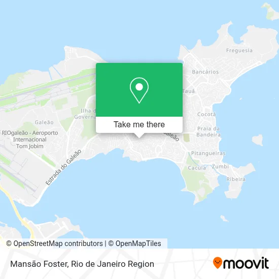 Mansão Foster map