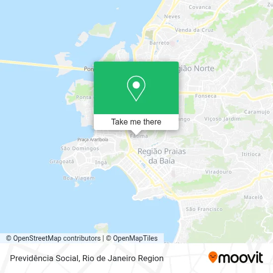 Previdência Social map