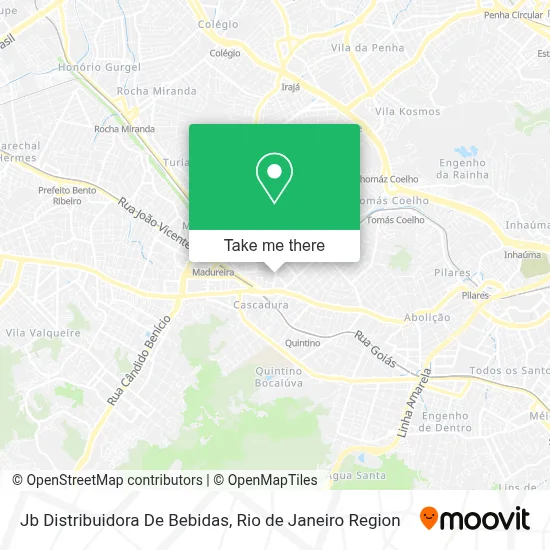 Jb Distribuidora De Bebidas map