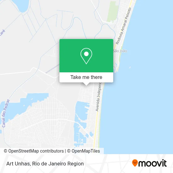 Art Unhas map