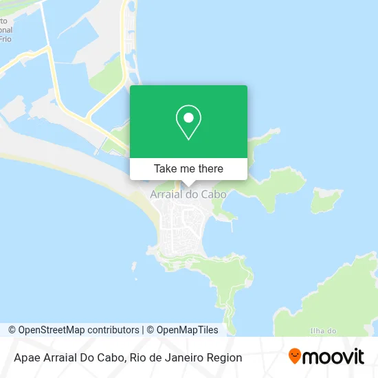 Apae Arraial Do Cabo map