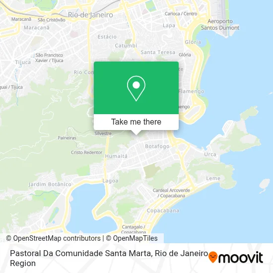 Pastoral Da Comunidade Santa Marta map