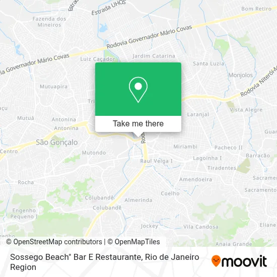 Sossego Beach" Bar E Restaurante map