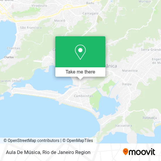 Aula De Música map