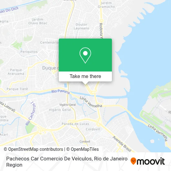 Pachecos Car Comercio De Veiculos map