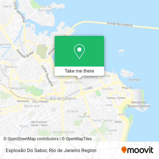 Explosão Do Sabor map