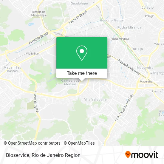 Bioservice map