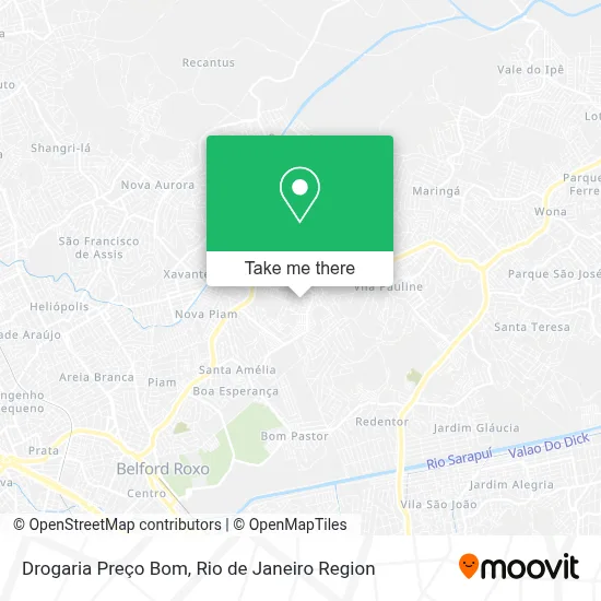 Drogaria Preço Bom map
