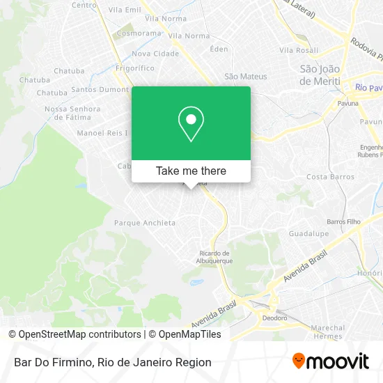 Bar Do Firmino map