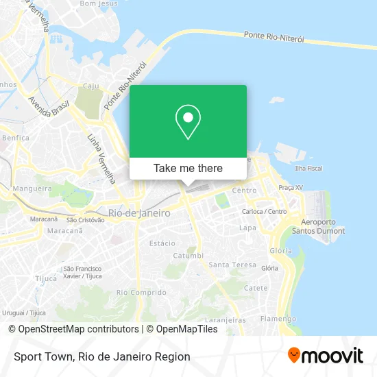 Sport Town map