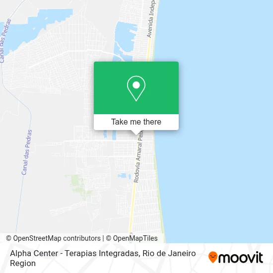 Alpha Center - Terapias Integradas map