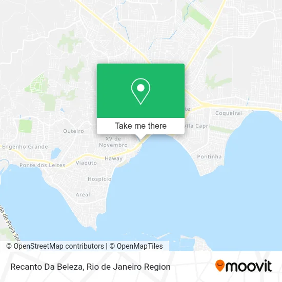 Recanto Da Beleza map