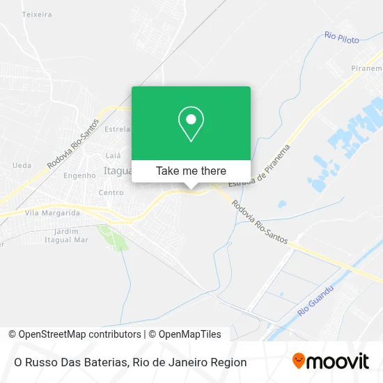 O Russo Das Baterias map