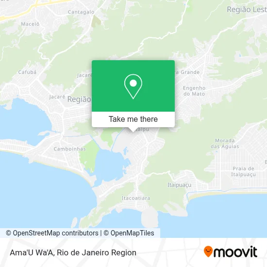 Ama'U Wa'A map