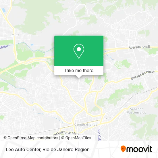 Léo Auto Center map