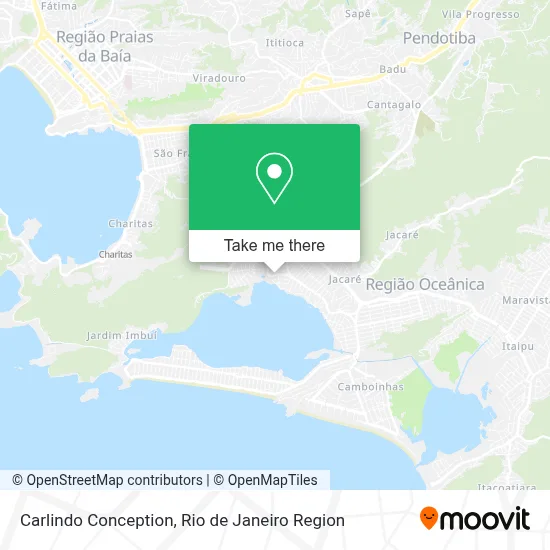 Carlindo Conception map