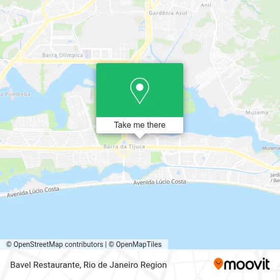 Bavel Restaurante map
