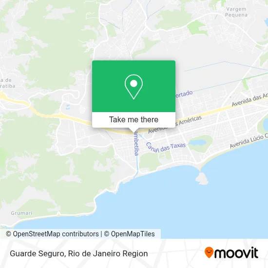 Guarde Seguro map