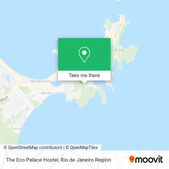 The Eco Palace Hostel map