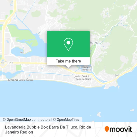 Lavanderia Bubble Box Barra Da Tijuca map