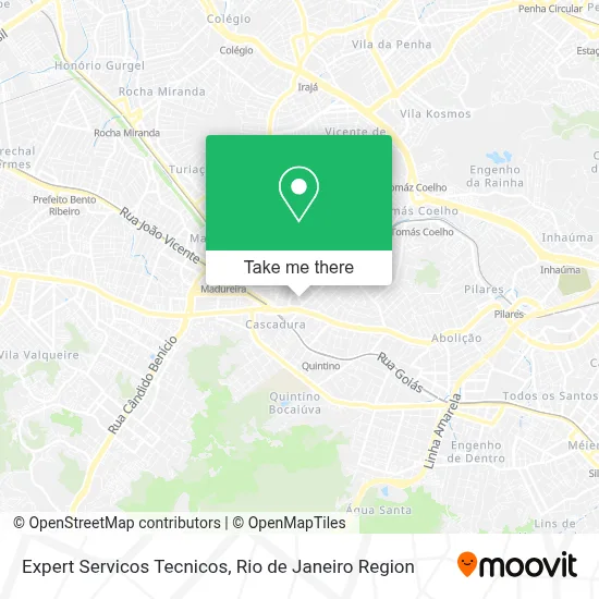 Expert Servicos Tecnicos map