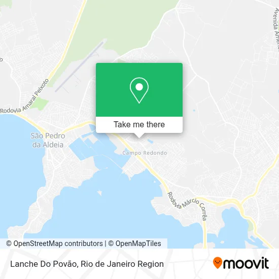 Lanche Do Povão map