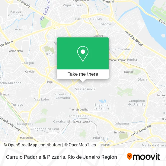 Carrulo Padaria & Pizzaria map