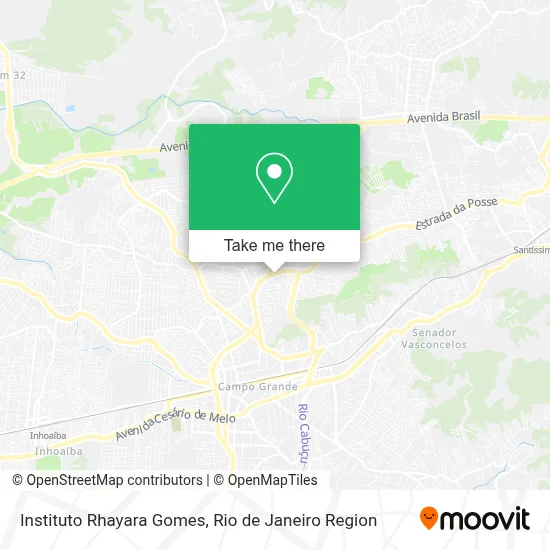 Instituto Rhayara Gomes map